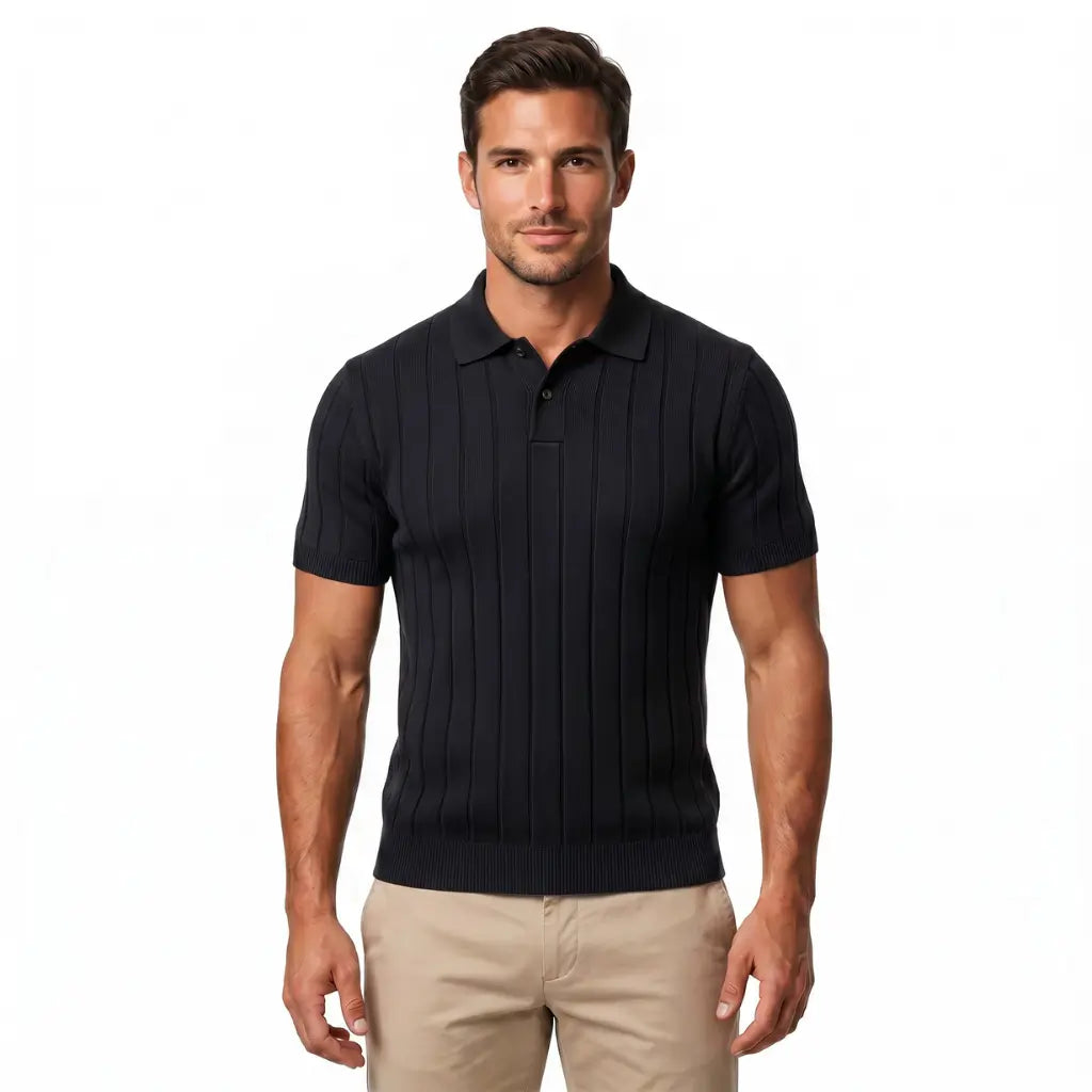 Slim Fit Polo Shirt - 50% OFF