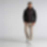 North Face Hybrid Quilted Zip Hoodie