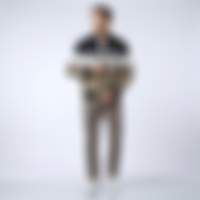 Logo Check Harrington Jacket
