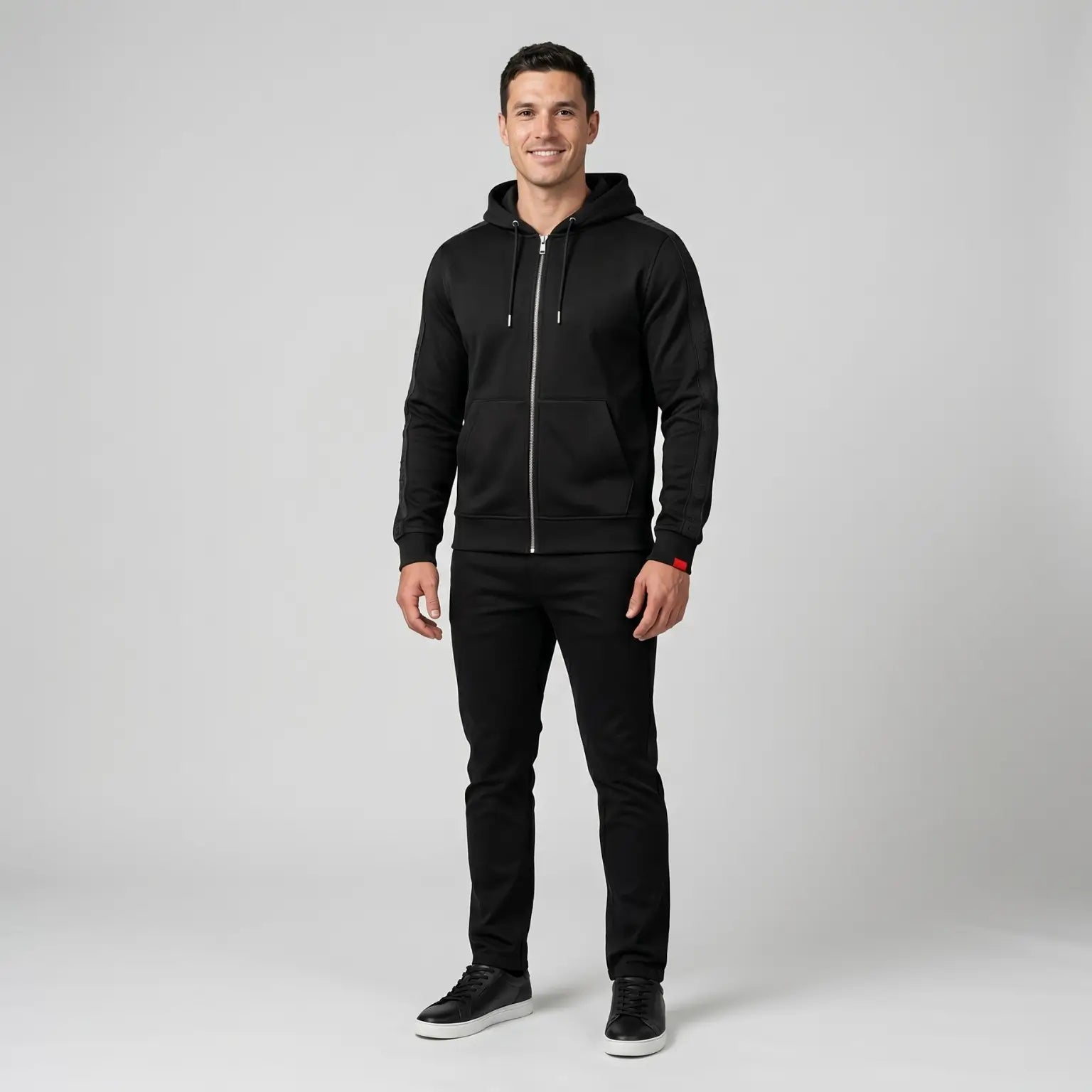 Signature Tape Hooded Jacket