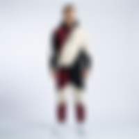 Colorblock Varsity Sweatshirt