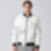 Exchange Graphic Bomber Jacket