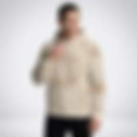 Burberry Monogram Print Hoodie - Beige