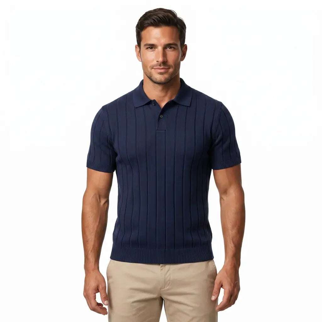 Slim Fit Polo Shirt - 50% OFF