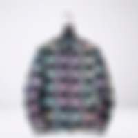 Checkerboard Logo Bomber Jacket