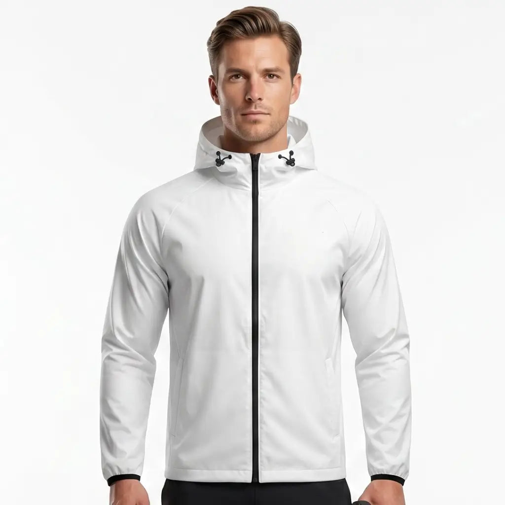 Tech Windbreaker Hooded Jacket