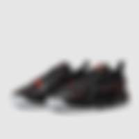 Heir Series Black Metallic Gold University Red Trainers