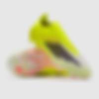 F50 Elite Laceless FG Adidas F50 Elite Laceless Firm Ground Team Solar Yellow Core Black Lucid Red Adult Boots